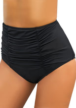 Load image into Gallery viewer, Women High-Waist Shirred Swim Bottom
