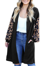 Load image into Gallery viewer, Women Open-Front Drop Shoulder Oversized Sweater Cardigan
